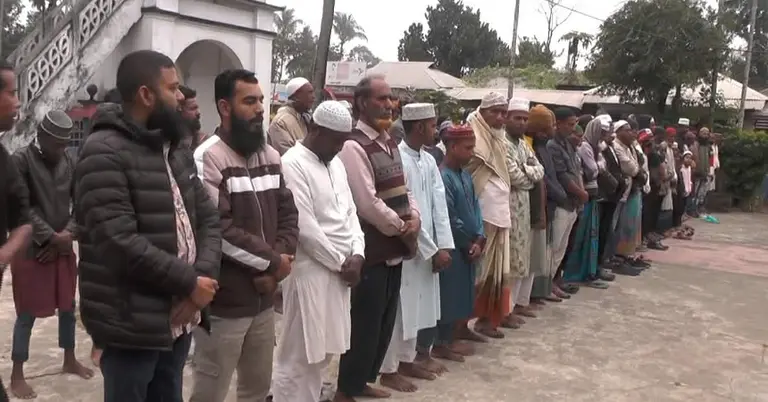 গায়েবানা জানাজা অনুষ্ঠিত